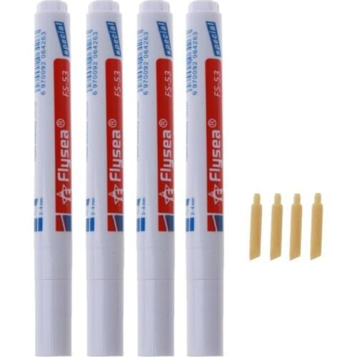 4Pcs Tile Grout Pen White Grout Renew Repair Marker with Replacement Nib Tips Dropshipping