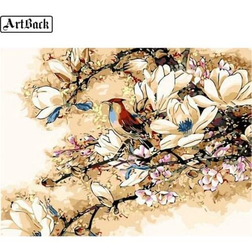 5d diamond painting flowers bird full square diamond embroidery stickers 3d full round rhinestone mosaic home decoration