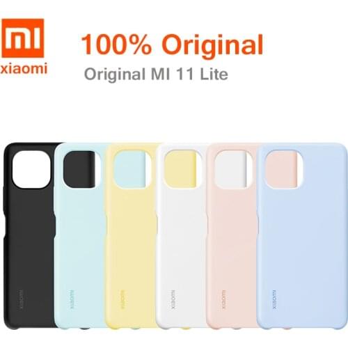 Xiaomi Mi 11 Lite Case Shockproof Fundas Phone Case Soft Matte Back Cover For Original Xiaomi Mi 11 Xiaomi11 Lite Bumper Cases