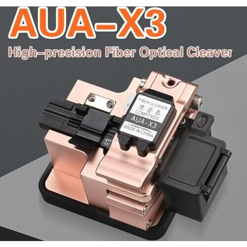 COMPTYCO High-precision Cleaver AUA-X3 Fiber FTTH Cable Fiber Optic Cutting Knife Tools Cutter suit