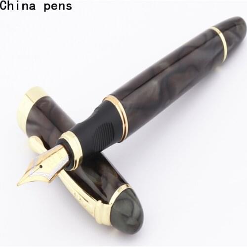 Jinhao X450 Dark green colour Business office Medium nib Fountain Pen New