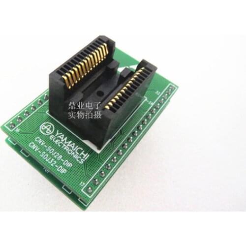 Original YAMAICHI IC Test Seat SOJ28/DIP28 Burning Programmer SOJ28 Socket Adapter