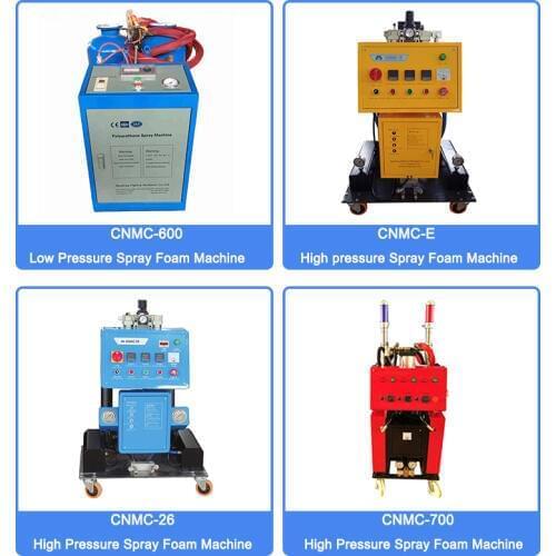 PU low/high pressure spray foam machine 220V/380V two component polyurethane insulation equipment for wall spray