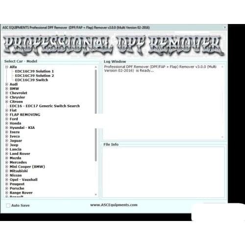 Professional DPF+EGR Remover 3.0 Lambda Hotstart Flap O2 DTC 2+keygen