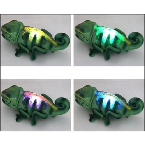 RC Chameleon Lizard Realistic Animal Party Supplies Halloween for Kids Gift
