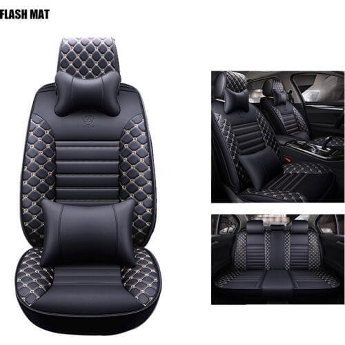 Universal car seat covers for renault logan 2 laguna 2 sandero fluence megane 2 3 4 symbol kadjar kangoo Car seat protector