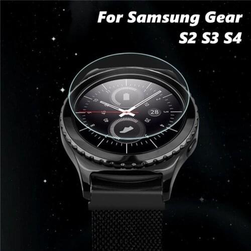 Screen Protector Glass for Samsung Gear S3 Frontier Classic S2 Protective Cover on GearSport S4 Galaxy Smartwatch Accessories