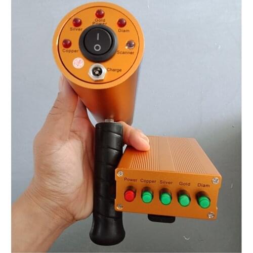 Long Range AKS 3D Gold Diamond Detector Underground Gemstone Silver Copper Finder Detecting Depth 14m Searching Range 800m
