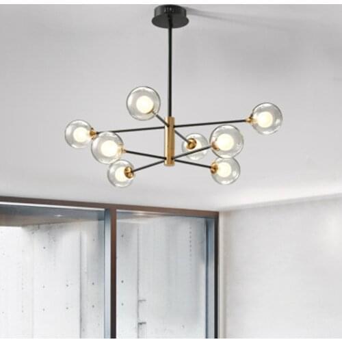 Atmospheric luxury modern minimalist chandelier living room lamps Nordic creative personality dining room restaurant chandelier