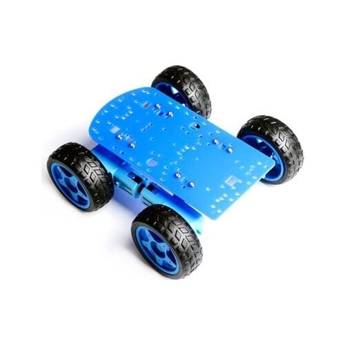 Car Raspberry Pi Car Tracking Obstacle Avoidance Ultrasonic Smart Car Robot Chassis Kit Diy
