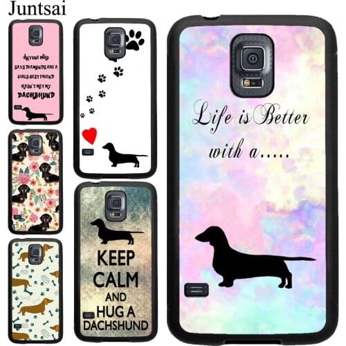 Dachshund Sausage Dog Quotes Case For Samsung A21S A20e A51 A71 A50 A70 A10 A40 For Galaxy S20 Plus S9 S10 Note 20 Ultra