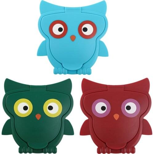 Baby Wipes Lids Cute Cartoon Owl Wet Papers Cover Plastic Reusable Wet Paper Useful Accessories Baby Wipes Lid Baby for Childre
