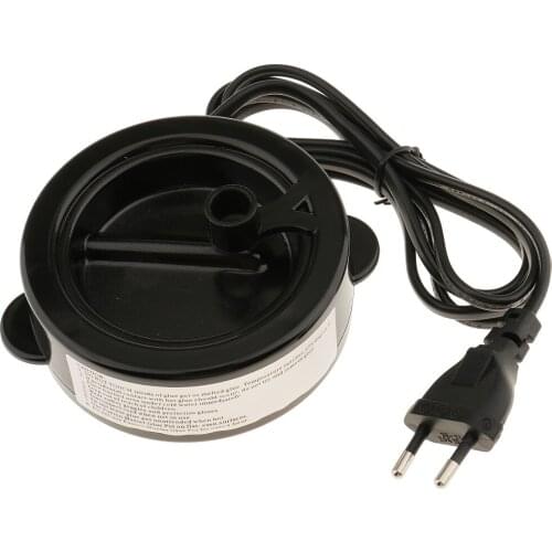 Electric Hair Extension Glue Keratin Fusion Hot Heating Melt Pot Pre-Bonded with Constant Temperature S EU Plug