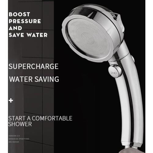 Booster shower nozzle hose set