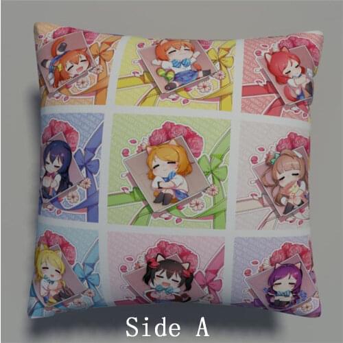 Love Live Anime Two Side Pillowcases Hugging Pillow Cushion Case Cover Otaku Cosplay Gift New 400