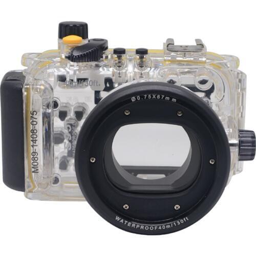 Mcoplus 40m 130ft Waterproof Underwater Diving Housing Camera Case for Canon S95