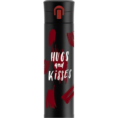 Bouncing Cover Convenient Thermos Cup 304 Stainless Steel Light Luxury Outdoor Motion Water Bottle