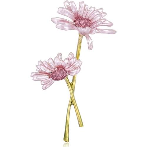 Multicolor chrysanthemum oil droplets brooch garment accessories wardrobe malfunction corsage spot wholesale