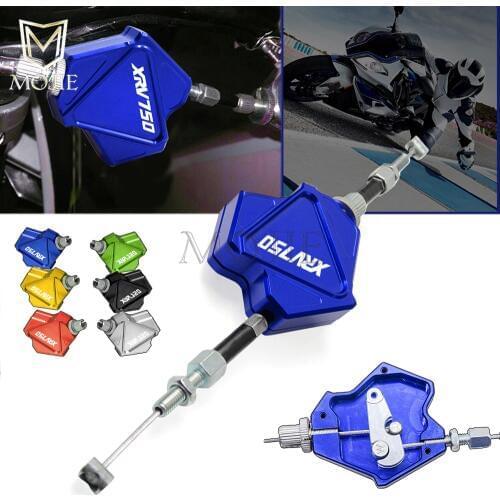 Motorcycle CNC Stunt Clutch Lever Easy Pull Cable System For Honda XRV750 XRV 750 L-Y AFRICA TWIN 1990-2003 1991 1992 1993 1994
