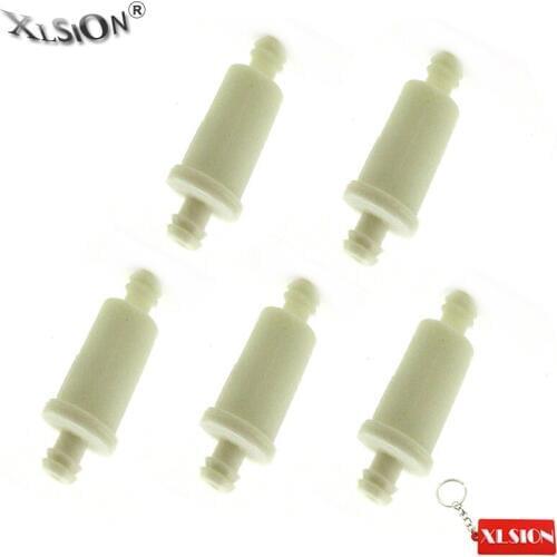 XLSION 5x Small In-Line Fuel Filter For Ski-Doo 414-5365-00 Polaris 2670071 #2530009 ATV Sportsman Magnum Snowmobile Ranger