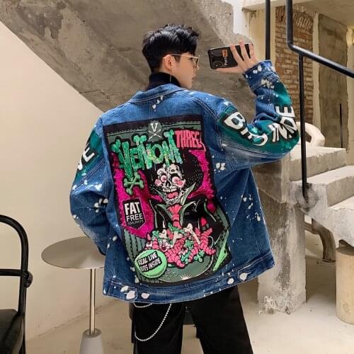 YaSuGuoJi Mens Biker Jackets