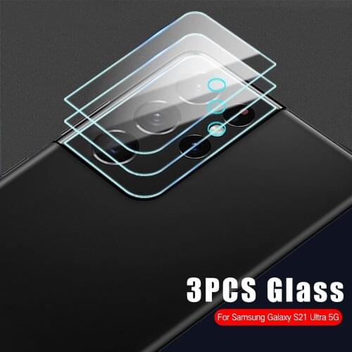 3pcs Camera Tempered Glass For Samung Galaxy F62 S21 Ultra Plus A12 5G Full Cover Lens Protectors Glass F62 lens film glass f62