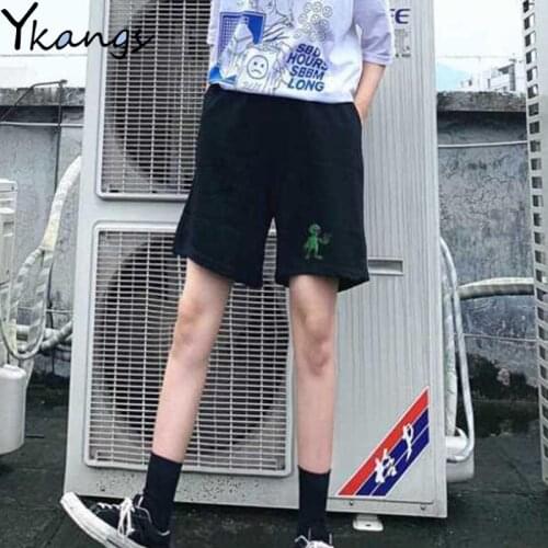 Womens Clothing Aesthetic Fitness Fashion High Waist Booty Gym Short Ulzzang Summer 2021 Cycling Bicycles Twerk Breeches Female