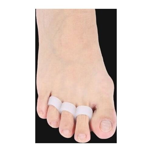 1Pair Hammer Claw Mallet Toes Crest Gel Silicone Cushion Pain Relief Snail Shape