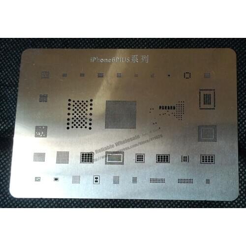 1pcs Heat Directly Stainless Template BGA Stencil for iphone 6 Plus