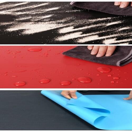 2X White+Gray Solid Studio Backdrop Photo Background 50x50cm PVC Waterproof