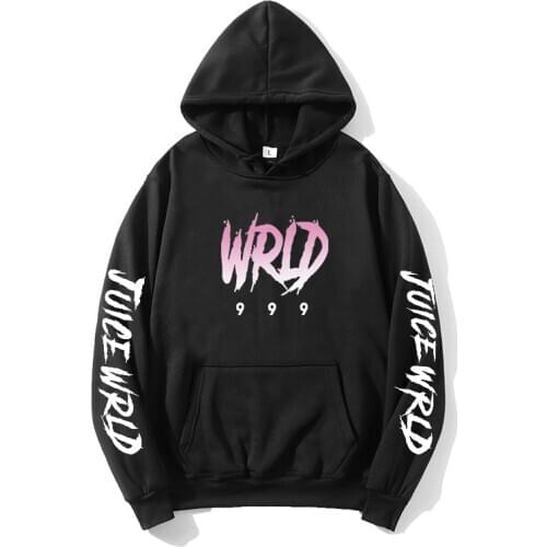 2020 black and white red J UICEWrld hoodie sweatshirt juice wrld juice wrld juicewrld trap rap rainbow glitch juice world