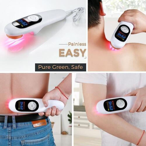 Household Laser Light therapy Powerful Body Pain Relief LLLT Physiotherapy Knee Joint Arthritis Neck Pain Hip Pain Reliever