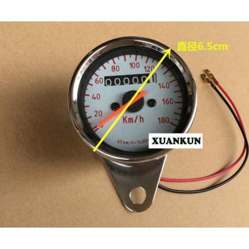 CG125 JL70 Motorcycle Retro Retrofit Meter Small Table DIO Iron Horse 400 Single Odometer