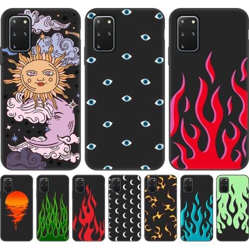 Case For Huawei P30 P20 P40 Lite Cases Silicone Flame Pattern Phone Cover For Huawei Nova 5T Mate 20 Lite Honor 20 Lite MAR-LX1H