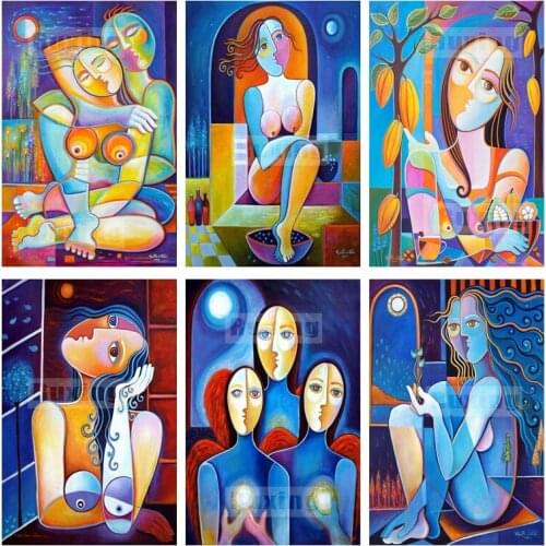 5D Diy Diamond Painting Featured pattern woman Diamond Embroidery Full Round\Square Drill Resin Rhinestone Painting Decoration