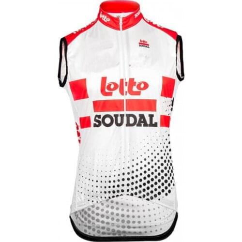 2019 LOTTO SOUDAL TEAM Summer Sleeveless Cycling Vest Mtb Clothing Bicycle Maillot Ciclismo Bike Clothes