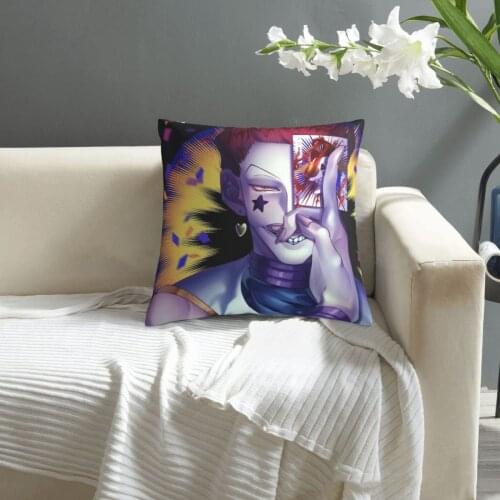 Hisoka Hunter X Hunter pillowcase printed cushion cover sofa waist pillow pillow cover