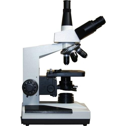 New Version 40X-1600X Camera Student Laboratory Trinocular Biological Microscope 30 degree inclined