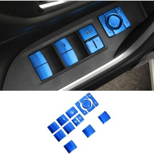 Fit For Toyota RAV4 2019 2020 Engine Start Button Replace Key Cover Stop Accessories Universal Decoration Switch Aluminum Car