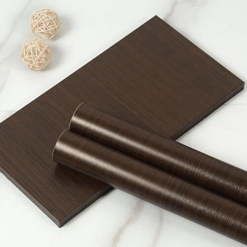 3M/5M Wood Grain Self Adhesive Wallpaper Waterproof Contact Paper Doors Cabinet Desktop Furniture Decorative Kitchen Sticker