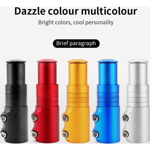 Bicycle Handlebar Fork Stem Riser Rise Up Extender 120/138mm Aluminum Alloy Extension Head Up Adaptor Cycling Accessories