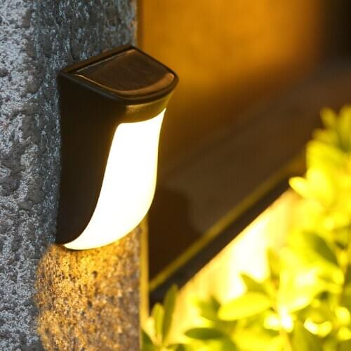 Outdoor Solar Light Fence Lamp Led Wall Lamp Home Decoration Lighting Solar Waterproof Garden Lamp
