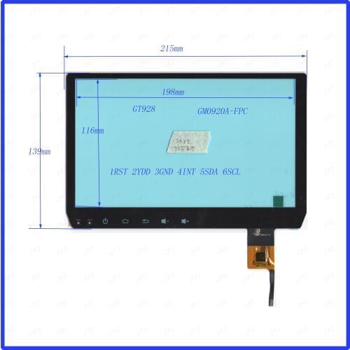 ZhiYuSun Freeshipping GMJ0920A 215*139mm Capacitive screen GT928 IX45