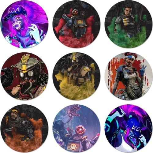 Apex Legends Customer Badge Brooch Pin Accessories For Clothes Backpack Decoration gift 58mm