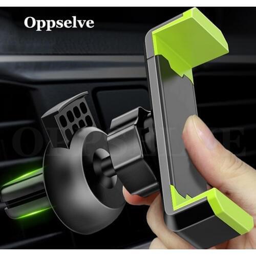 Car Phone Holder For iPhone XS XR X 11 Pro Samsung S8 Air Vent Mount Car Holder For Phone in Car GPS Mobile Phone Holder Stand