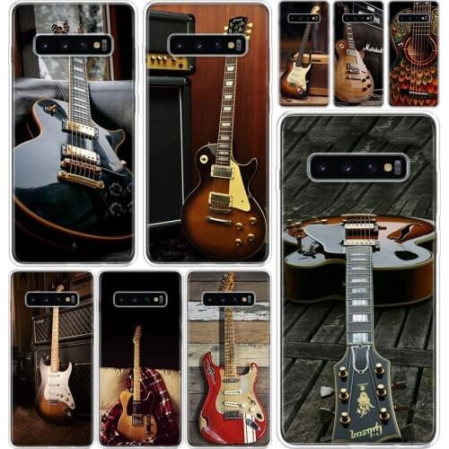 Musical violin guitar Phone Case Cover For Samsung Galaxy S20 Ultra S10E Note 10 9 8 S9 S8 S7 S6 J4 J6 J8 Plus Lite + Cover