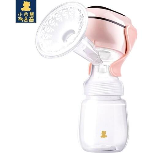 Electric Breast Pump Maternal Portable Lithium Rechargeable Massage Milking Milk Suckling Device 0852 portable breast pump