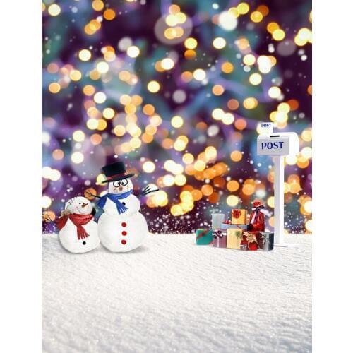 LIFE MAGIC BOX Baby Backdrop Snowman Free Kids Music Backgrounds For Photo Studio S-2463