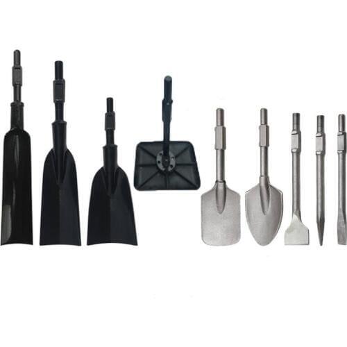 Tree digging shovel,spade,root cutting shovel,pointed pick,flat pick,Drilling and ramming plate for tree digger/seedling digger