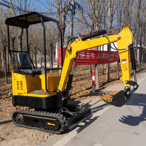 Fast Delivery HT10 Digging Machinery Mini Excavators With EPA
